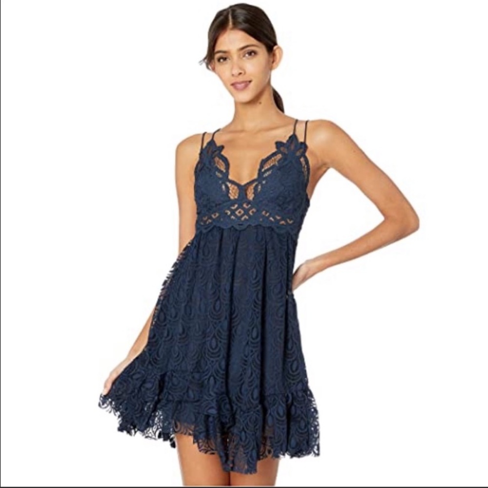 Free people blue dress